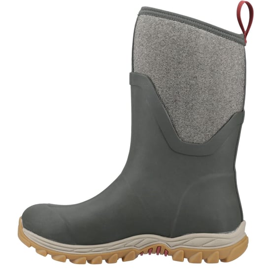 Muck Boots Arctic Sport II Mid Damen Winterstiefel aus Gummi in Olivgrün/Heringsgrätmuster - Image 5