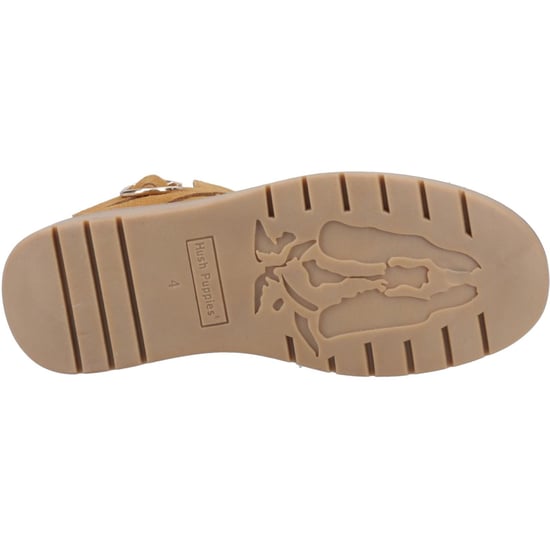 Hush Puppies Lyra Damen Winterstiefeletten aus Veloursleder in Tan - Image 3