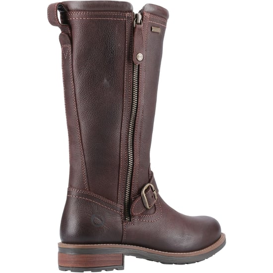 Cotswold Bourton Leder Damen Braune Stiefel - Image 2