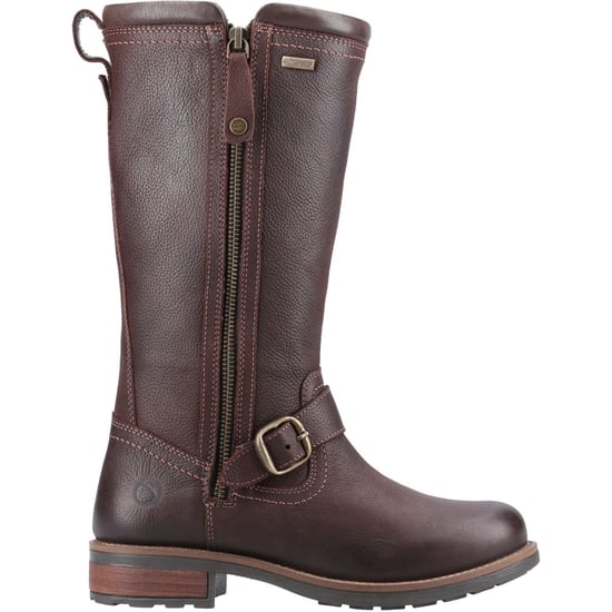 Cotswold Bourton Leder Damen Braune Stiefel - Image 5