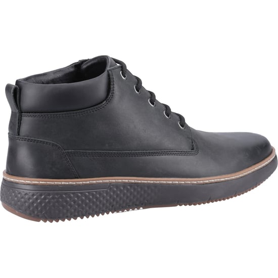 Hush Puppies Kian Leder Herren Schwarze Stiefeletten - Image 2