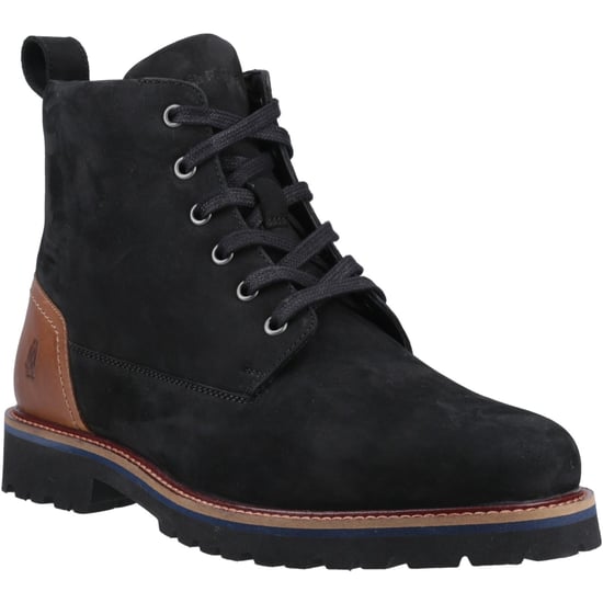 Hush Puppies Maguire Nubuck Herren Schwarze Stiefeletten - Image 1