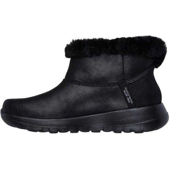 Skechers On-the-GO Joy Cozy Dream Polyester Damen Schwarze Winterstiefeletten - Image 4