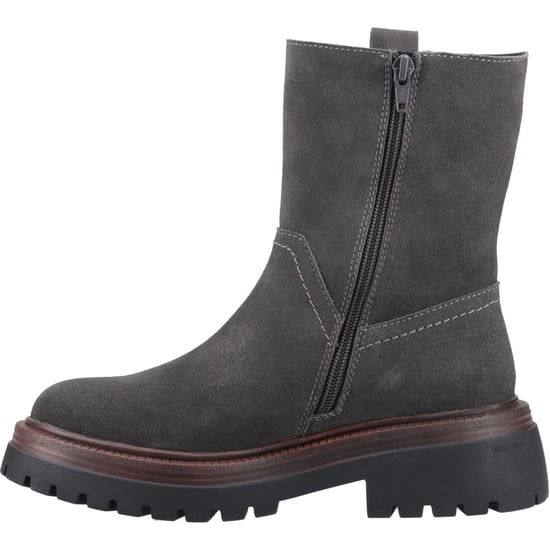 Hush Puppies Rebecca Damen Stiefel aus Wildleder in Grau - Image 4