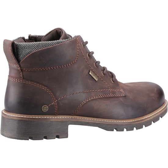 Cotswold Moreton Herren Leder Stiefeletten in Braun - Image 2