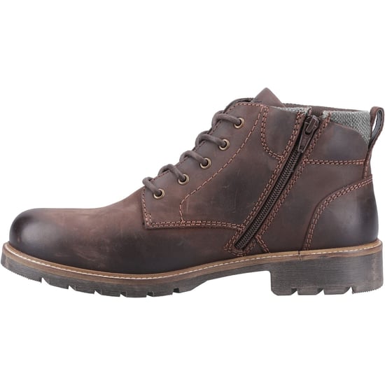 Cotswold Moreton Herren Leder Stiefeletten in Braun - Image 4