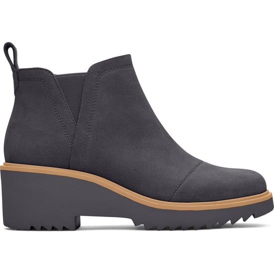 TOMS Maude Leder Damenstiefel in Forged Iron - Image 3