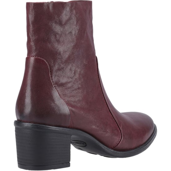 Hush Puppies Winona Damen Stiefel aus Leder in Pflaumenfarbe - Image 2