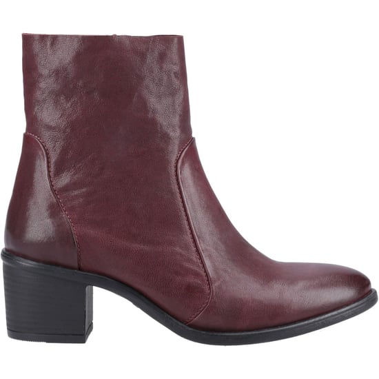 Hush Puppies Winona Damen Stiefel aus Leder in Pflaumenfarbe - Image 5