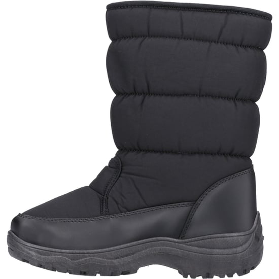 Cotswold Welland Textil Damen schwarze Winter Stiefeletten in Mid-Cut - Image 4
