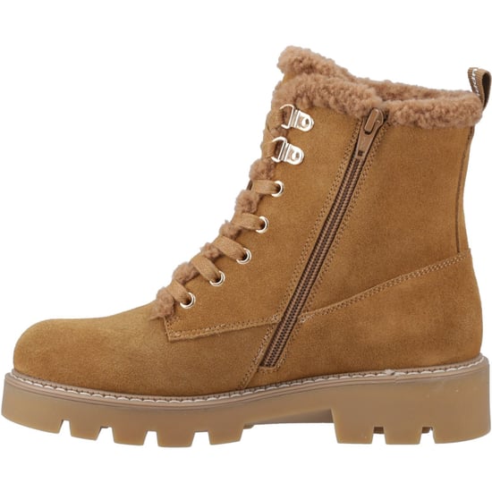 Hush Puppies Aurelia Wildleder Damen Tan Winter Stiefeletten - Image 4