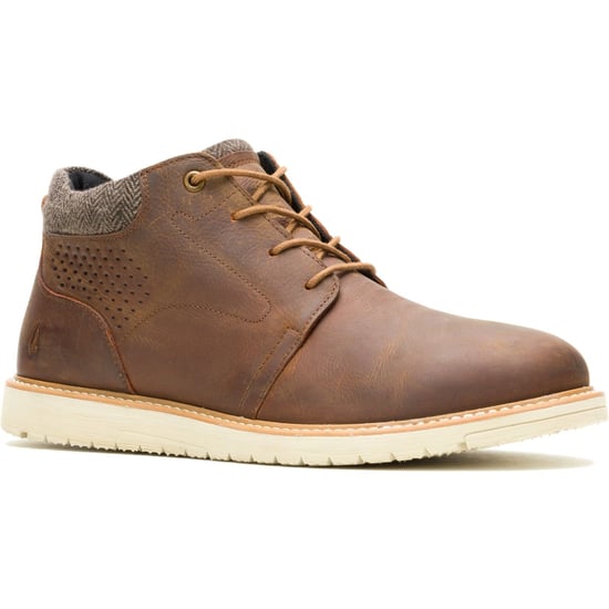 Hush Puppies Jenson Leder Herren Tan Stiefeletten - Image 1