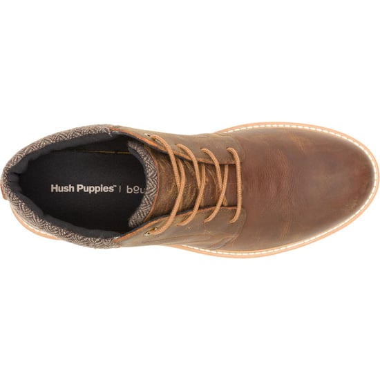 Hush Puppies Jenson Leder Herren Tan Stiefeletten - Image 4