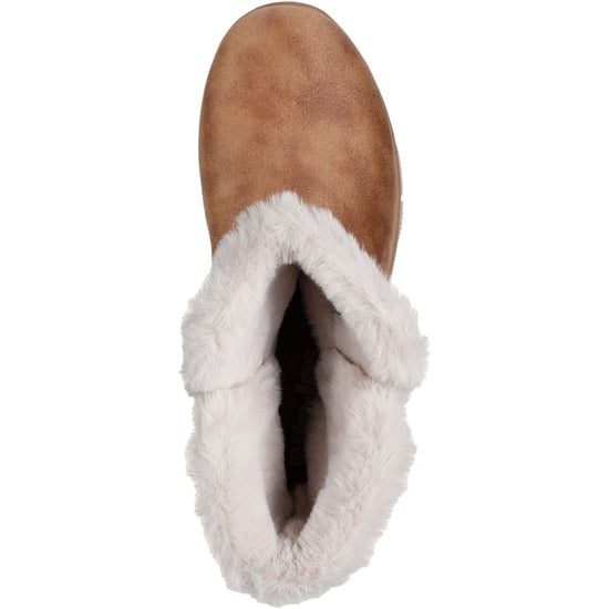 Skechers Easy Going Dreamers Move Textil Damen Kastanienbraune Winter Stiefeletten - Image 3