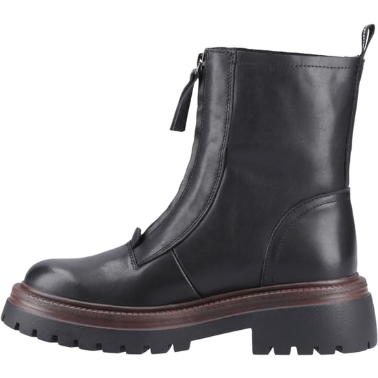 Hush Puppies Roxanna Damen Lederstiefel aus schwarzem Leder - Image 4