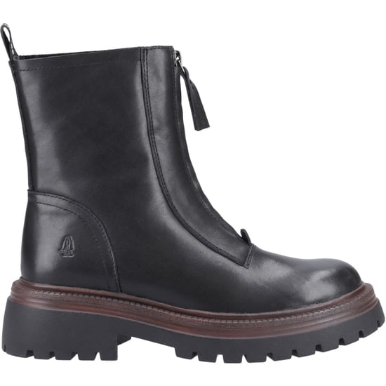 Hush Puppies Roxanna Damen Lederstiefel aus schwarzem Leder - Image 5