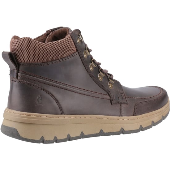 Hush Puppies Nixon Herren Leder Stiefeletten in Braun - Image 2