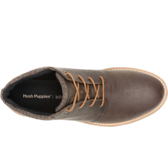 Hush Puppies Jenson Leder Herren Braun Chelsea Boots - Image 4