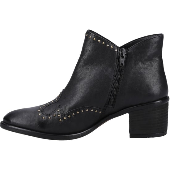 Hush Puppies Waverly Damen Schwarze Lederstiefel - Image 5