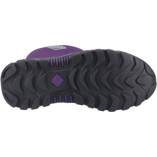 Muck Boots Arctic Sport II Mid Gummistiefel Damen Schwarz/Acai Winter Stiefel in mittlerer Schafthöhe - Image 3
