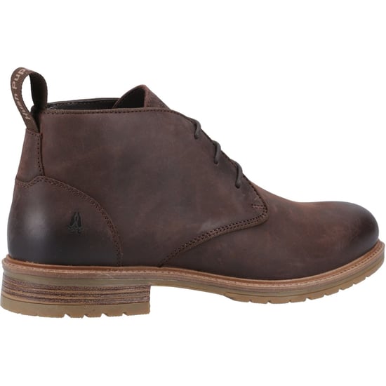Hush Puppies Ricky Herren Leder Stiefeletten in Braun - Image 2