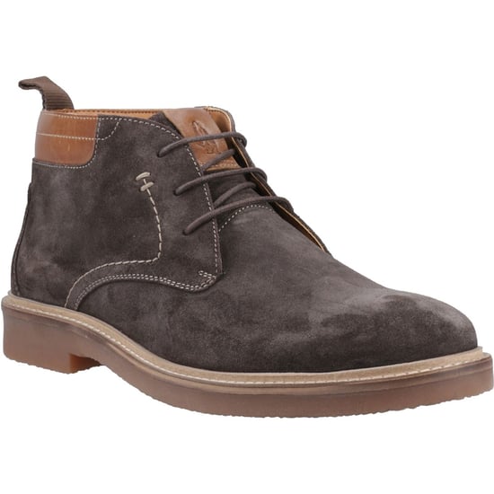 Hush Puppies Gideon Wildleder Herren Schokoladen Stiefeletten - Image 1