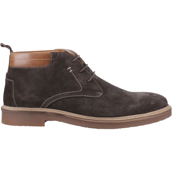 Hush Puppies Gideon Wildleder Herren Schokoladen Stiefeletten - Image 5