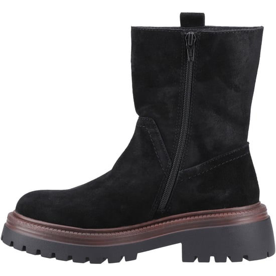 Hush Puppies Rebecca Damen Stiefel aus Wildleder in Schwarz - Image 4
