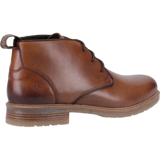 Hush Puppies Ricky Leder Herren Stiefeletten in Tan - Image 2