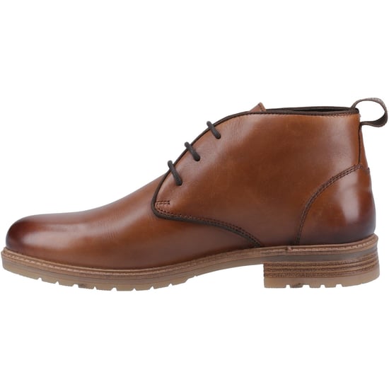 Hush Puppies Ricky Leder Herren Stiefeletten in Tan - Image 4