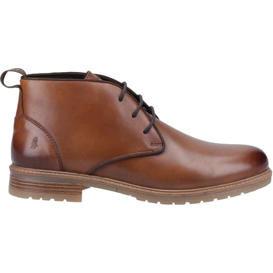 Hush Puppies Ricky Leder Herren Stiefeletten in Tan - Image 5