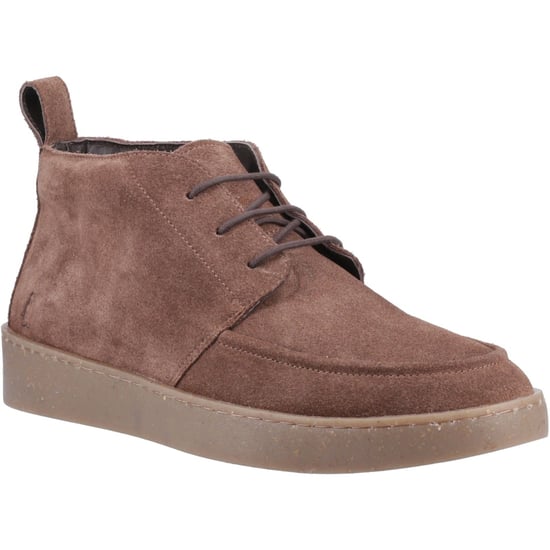 Hush Puppies Rory Wildleder Herren Schokoladenfarbe Stiefeletten - Image 1