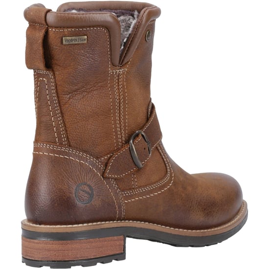 Cotswold Kinsham Leder Damen Tan Winter Stiefel bis zur Wade - Image 2