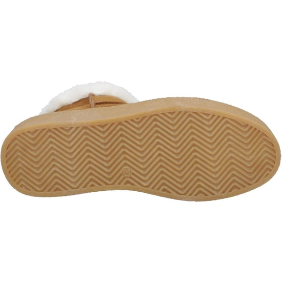 Hush Puppies Becca Damen Winterstiefeletten aus Veloursleder in Tan - Image 3