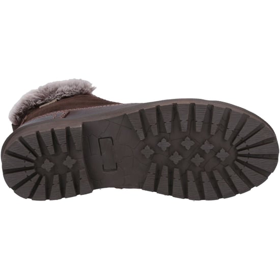 Cotswold Evenlode Leder Damen Braune Winter Stiefeletten - Image 3