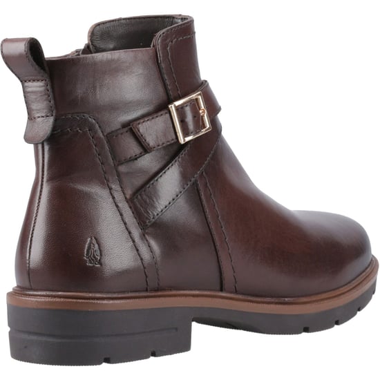 Hush Puppies Tove Leder Damen Braun Stiefel - Image 2