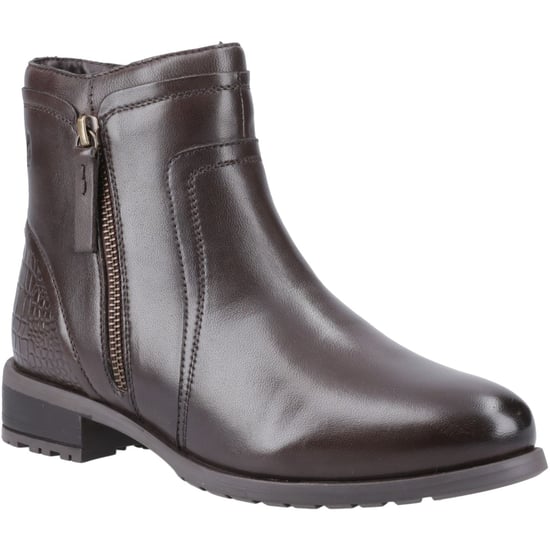 Hush Puppies Scarlett Damenstiefel aus Braunem Leder - Image 1