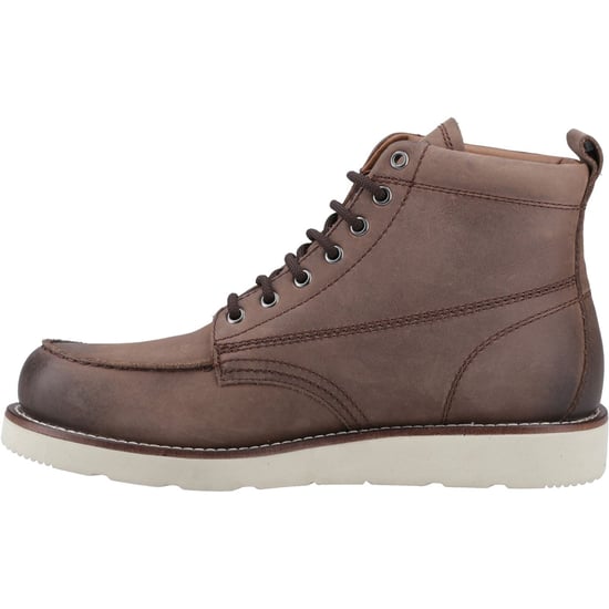 Jack & Jones Toronto Herren Ankle Boots aus braunem Leder - Image 3