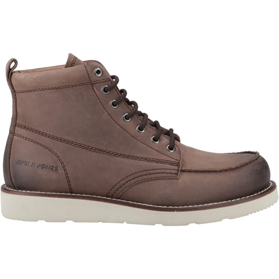 Jack & Jones Toronto Herren Ankle Boots aus braunem Leder - Image 4
