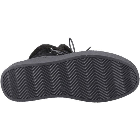 Hush Puppies Bronte Wildleder Damen Schwarz Winter Stiefeletten bis zur Kniehöhe - Image 3