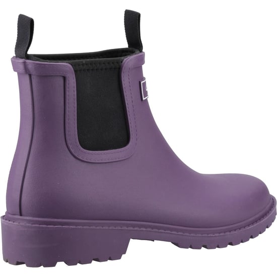 Cotswold Barton TPR+Neopren Damen lila Gummistiefel - Image 2