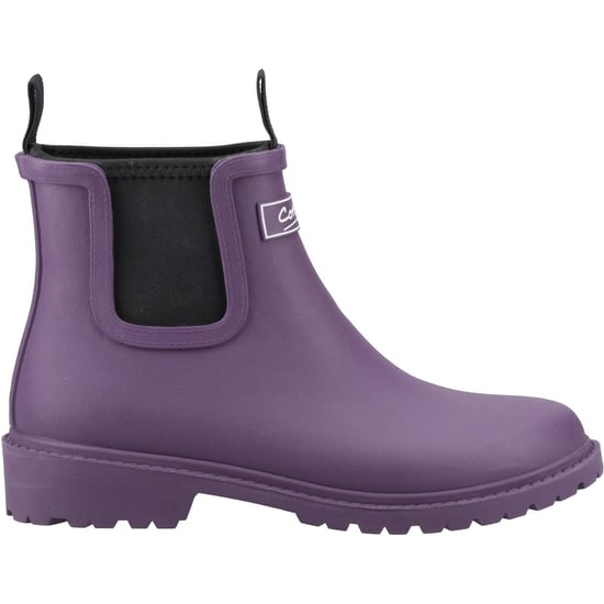Cotswold Barton TPR+Neopren Damen lila Gummistiefel - Image 5