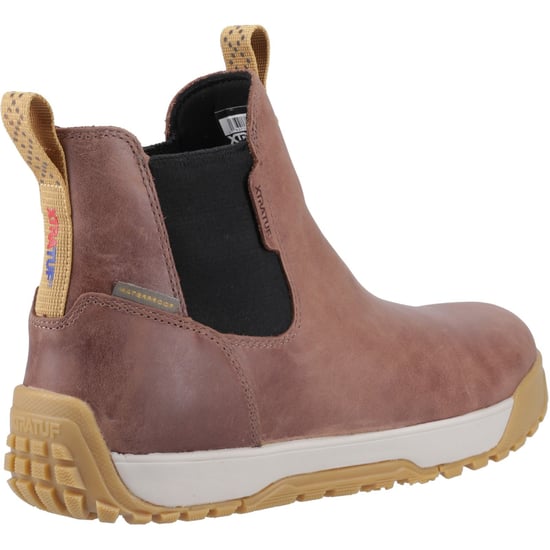 Xtratuf Knöchel Deckstiefel Leder Herren Braune Gummistiefel - Image 2