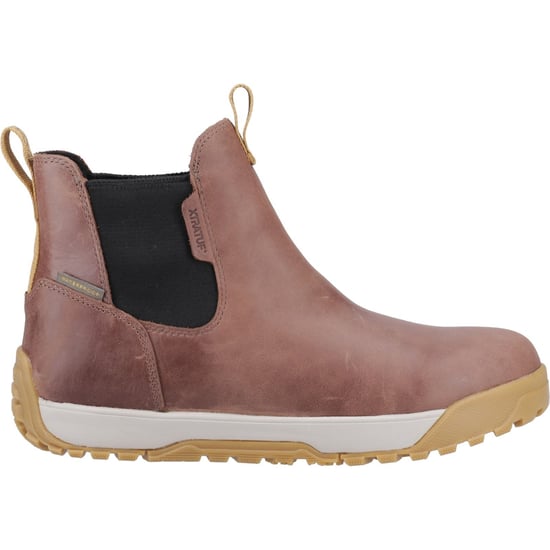 Xtratuf Knöchel Deckstiefel Leder Herren Braune Gummistiefel - Image 5