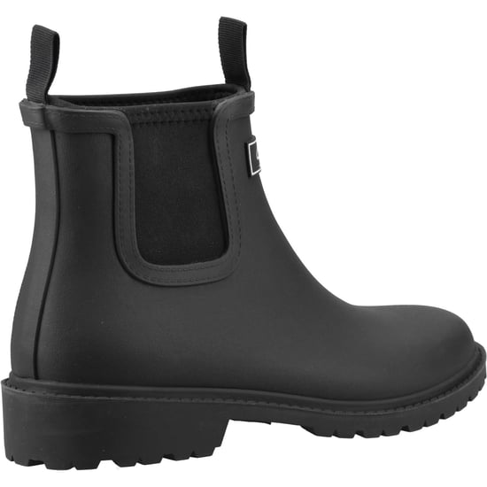 Cotswold Barton TPR+Neopren Damen schwarze Gummistiefel - Image 2