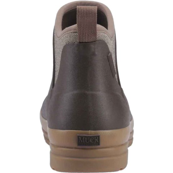 Muck Boots Originals Damen Gummistiefel in Braun/Hahnentrittmuster - Image 2