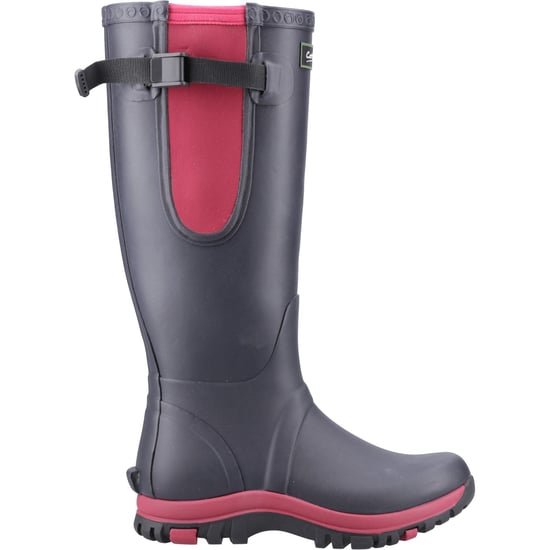 Cotswold Milton Gummistiefel für Frauen in Marineblau/Rosa - Image 5