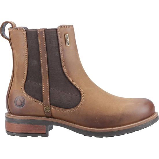 Cotswold Notgrove Damen Chelsea Stiefel aus braunem Leder - Image 5