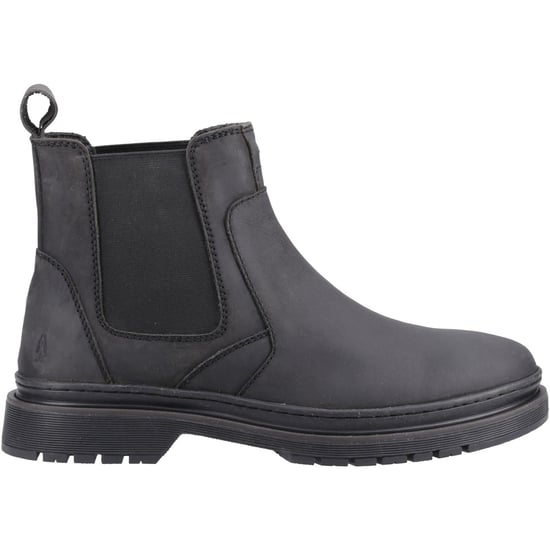 Hush Puppies Jamie Leder Herren Stiefel Schwarz - Image 5