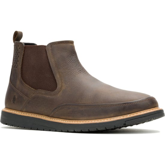 Hush Puppies Jenson Leder Herrenbraune Stiefel - Image 1